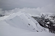 Salita 'invernale' con un bel po' di neve sul PIZZO BACIAMORTI il 17 aprile 2012 - FOTOGALLERY